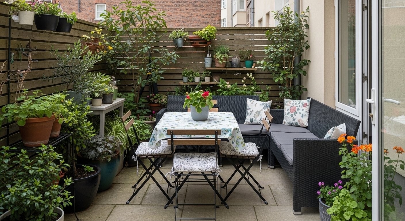 How to Decorate A Small Patio Garden On A Budget