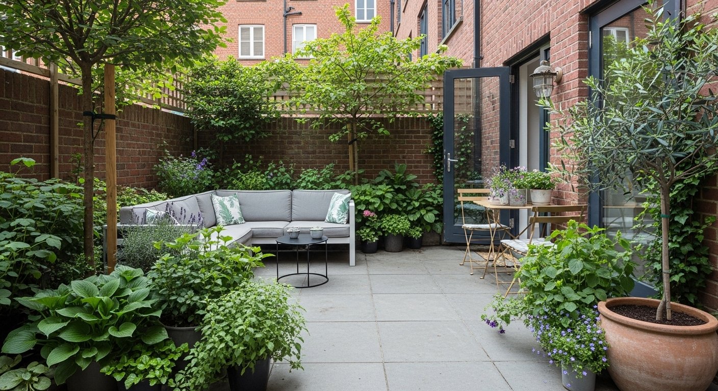 How to Make A Small Patio Garden Look Bigger And Brighter