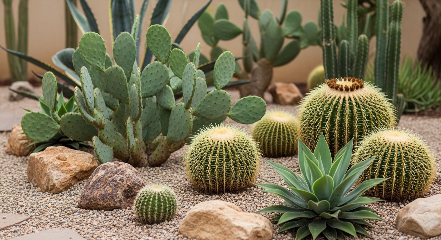 11 Stunning Cactus Garden Design Ideas for Desert Style