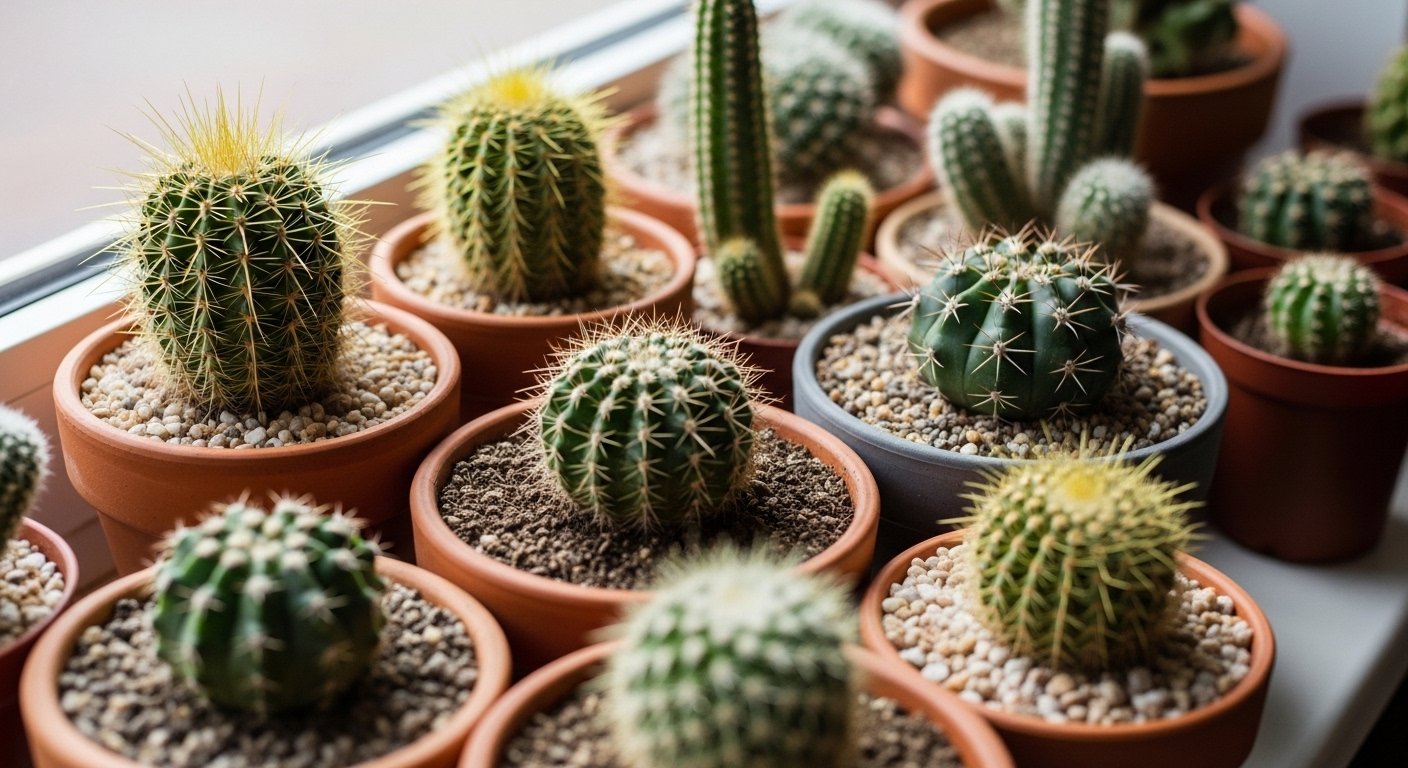 13 Chic Indoor Cactus Garden Design Ideas