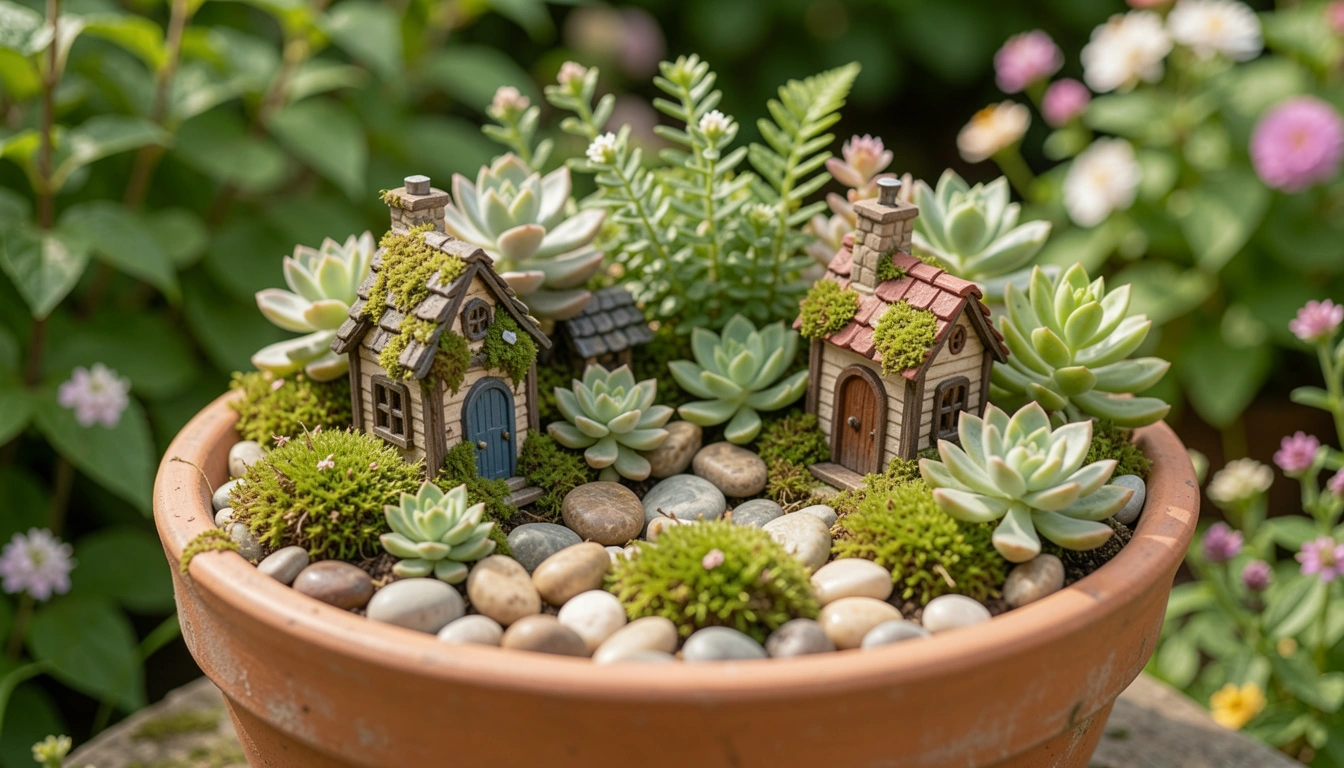 13 Cute Fairy Garden Ideas in Pots