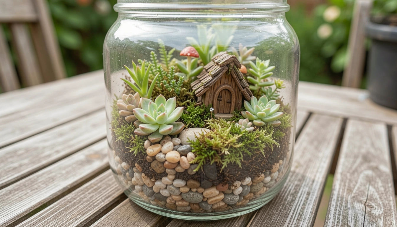 23 Fairy Garden Ideas in Glass Containers
