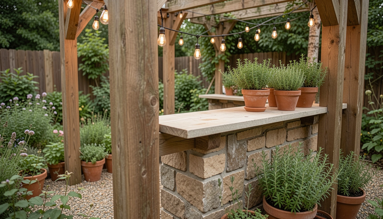 23 Trendy Garden Pergola Bar Ideas