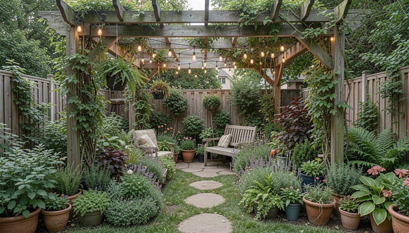 How to Install Lights in Garden Pergola