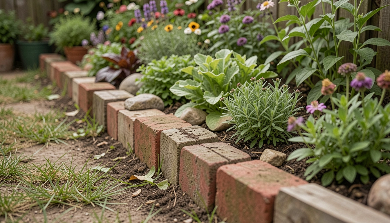 21 DIY Garden Edging Ideas Anyone Can Make