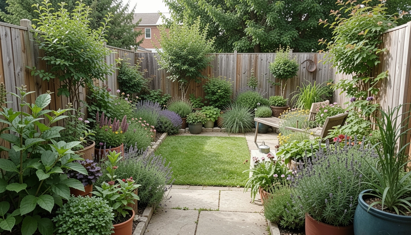 How to Decorate a Backyard Garden