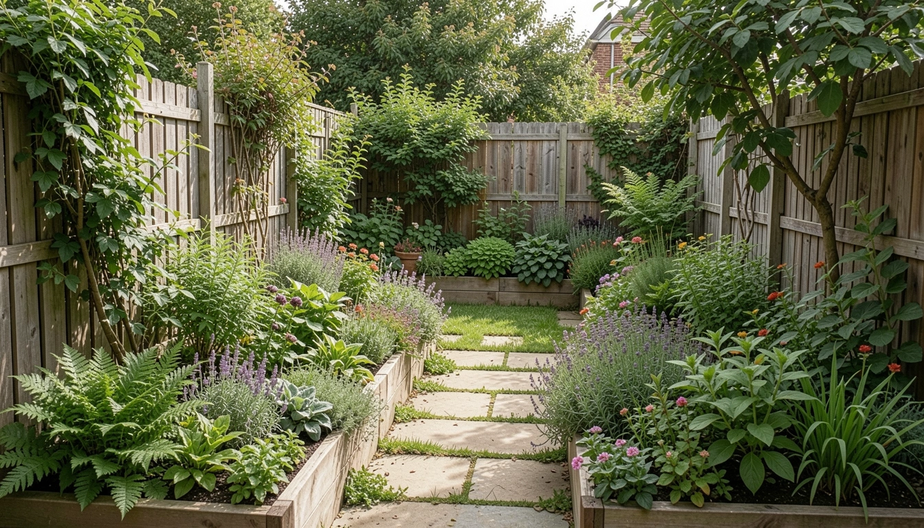 How to Make a Small Backyard Garden Look Bigger
