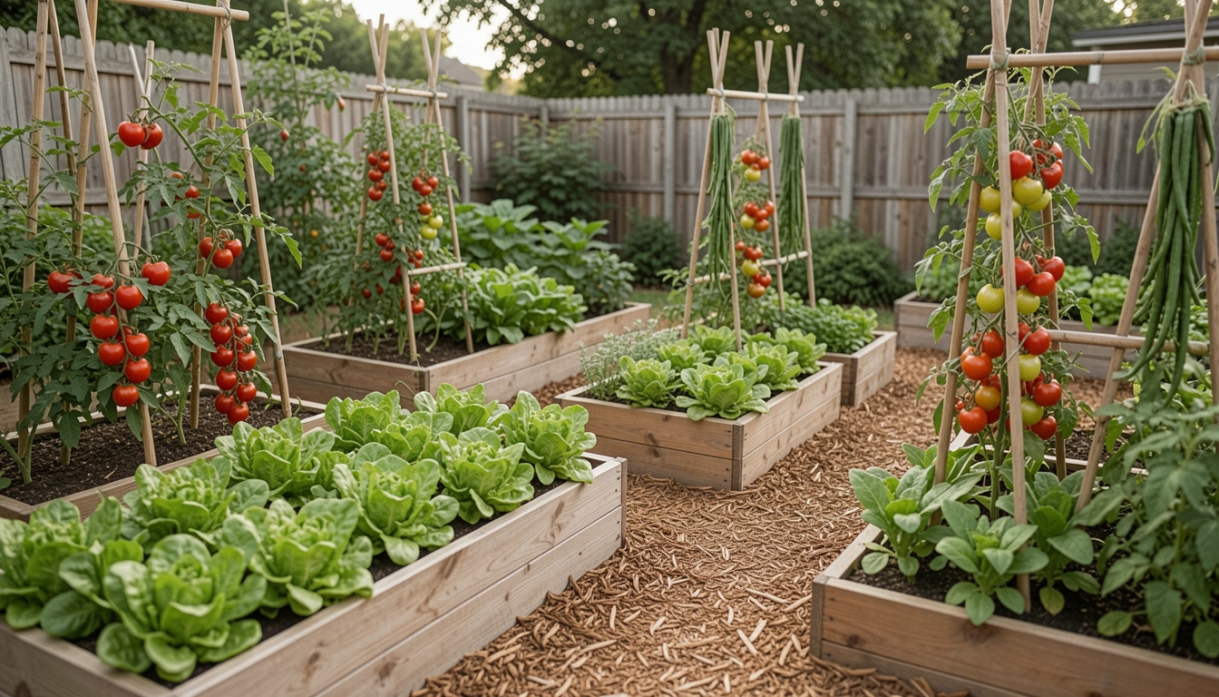 11 Backyard Vegetable Garden Design Ideas